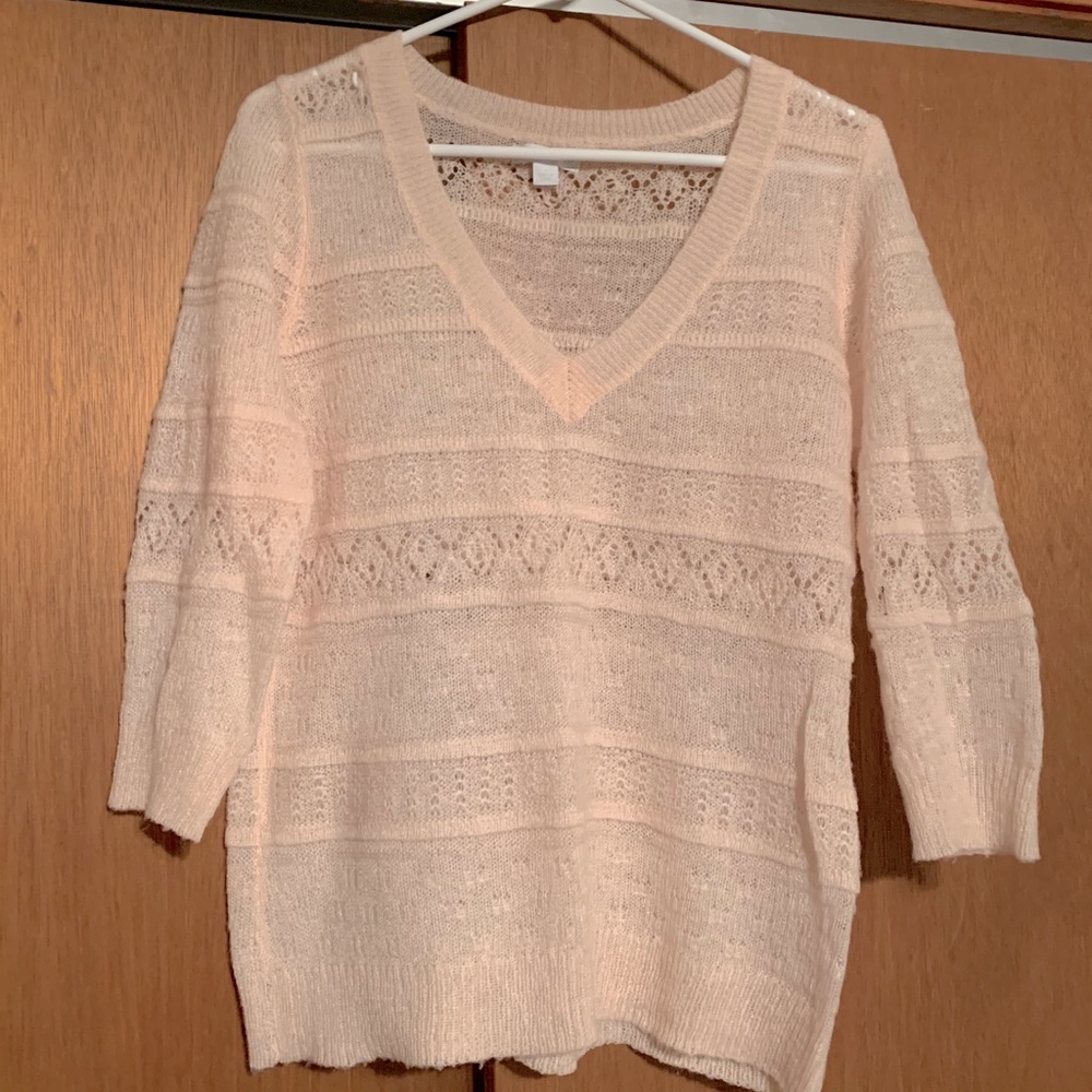 Lightweight Pink Sweater